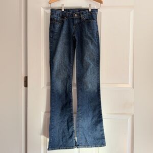 Ultimate y2k jeans weather size 0 flares